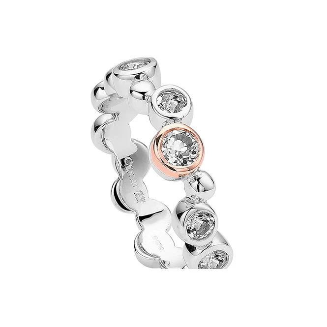 Clogau Celebration Silver Ring, Size N - Image 3