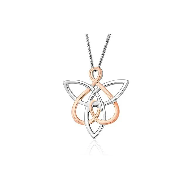 Fairies of the Mine Silver Pendant Necklace