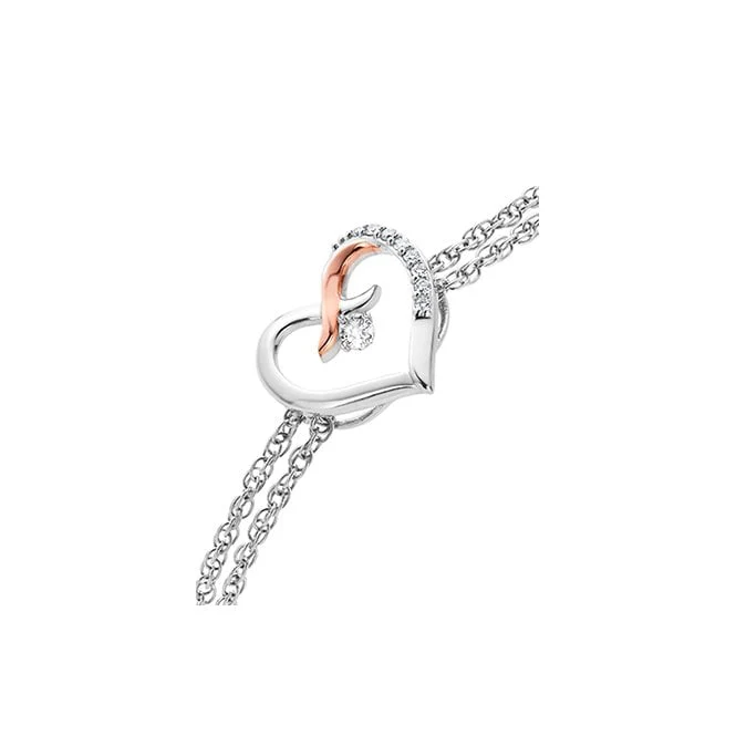 Clogau Kiss White Topaz Bracelet - Image 2