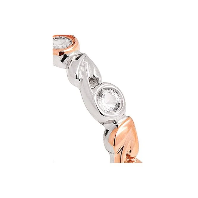 Tree of Life Silver Stacking Ring, Size O - Image 3