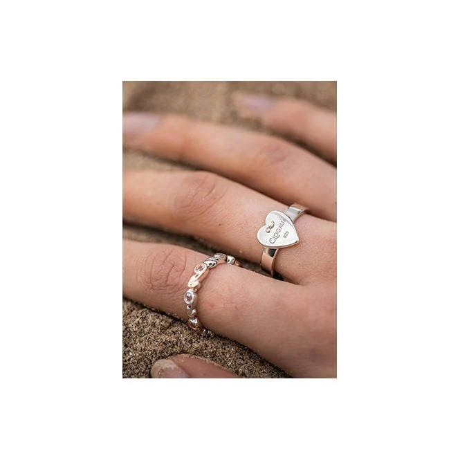 Tree of Life Silver Stacking Ring, Size O - Image 4