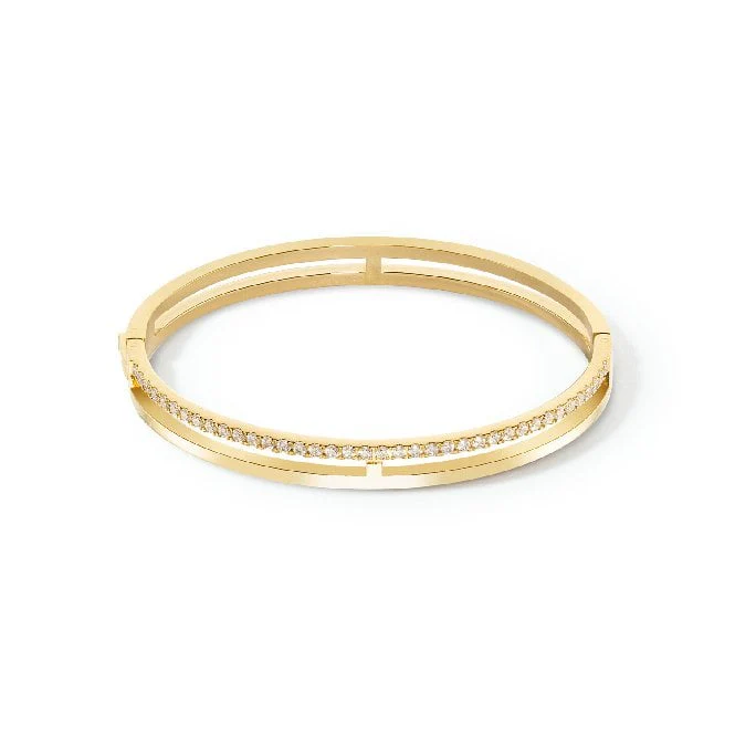 Eternity Unity Bangle in Gold