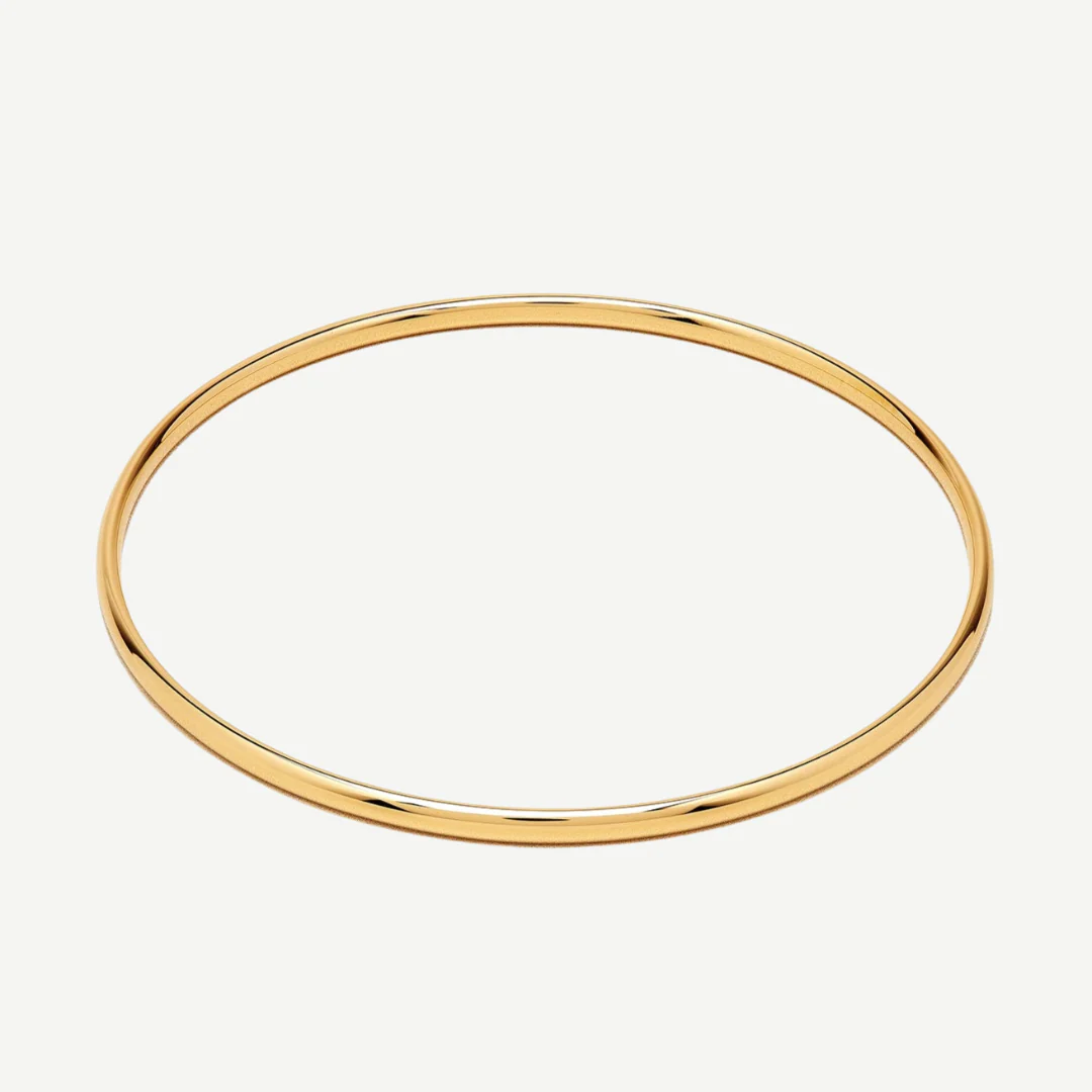 Gold Classic Bangle