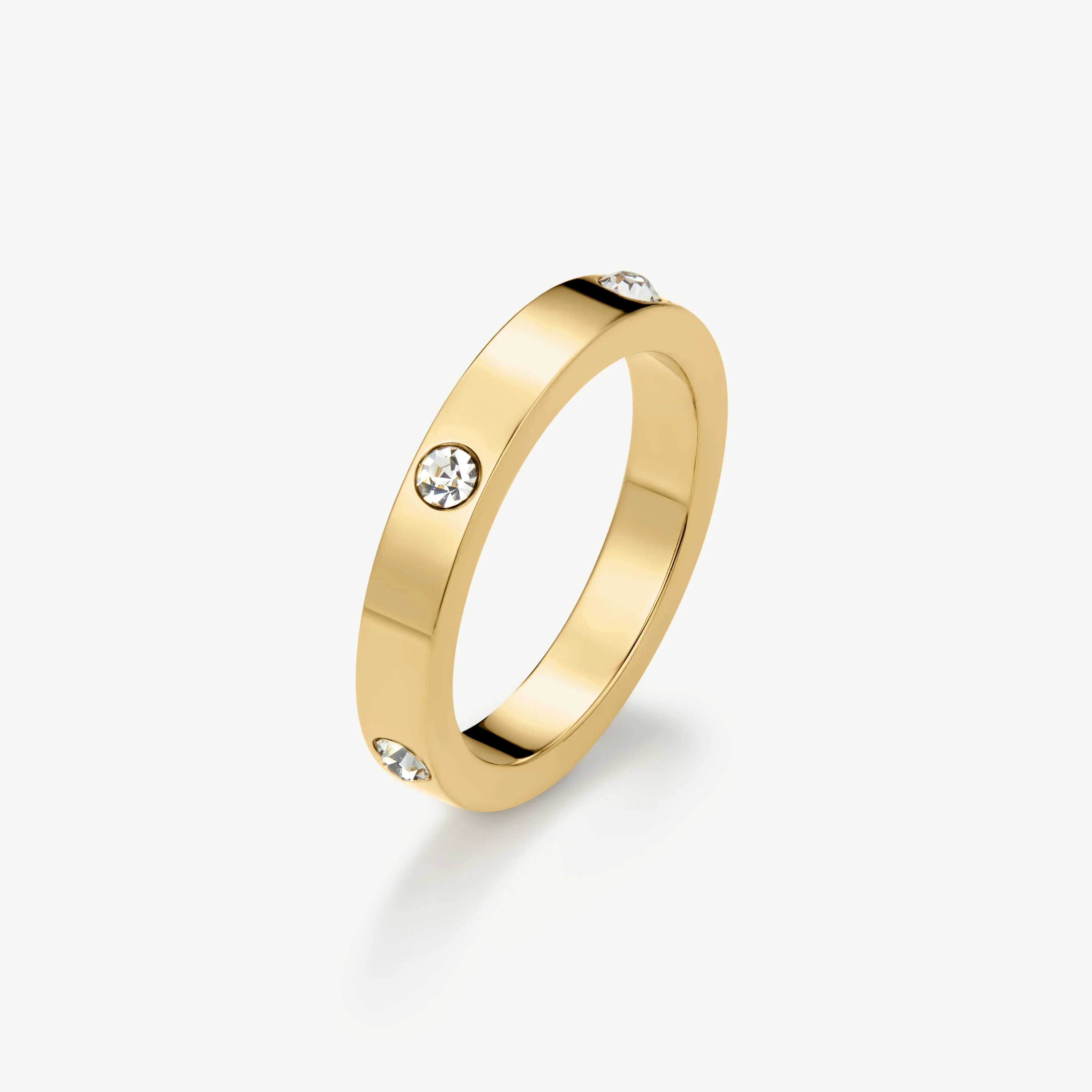 Gold Eternity Stacking Ring