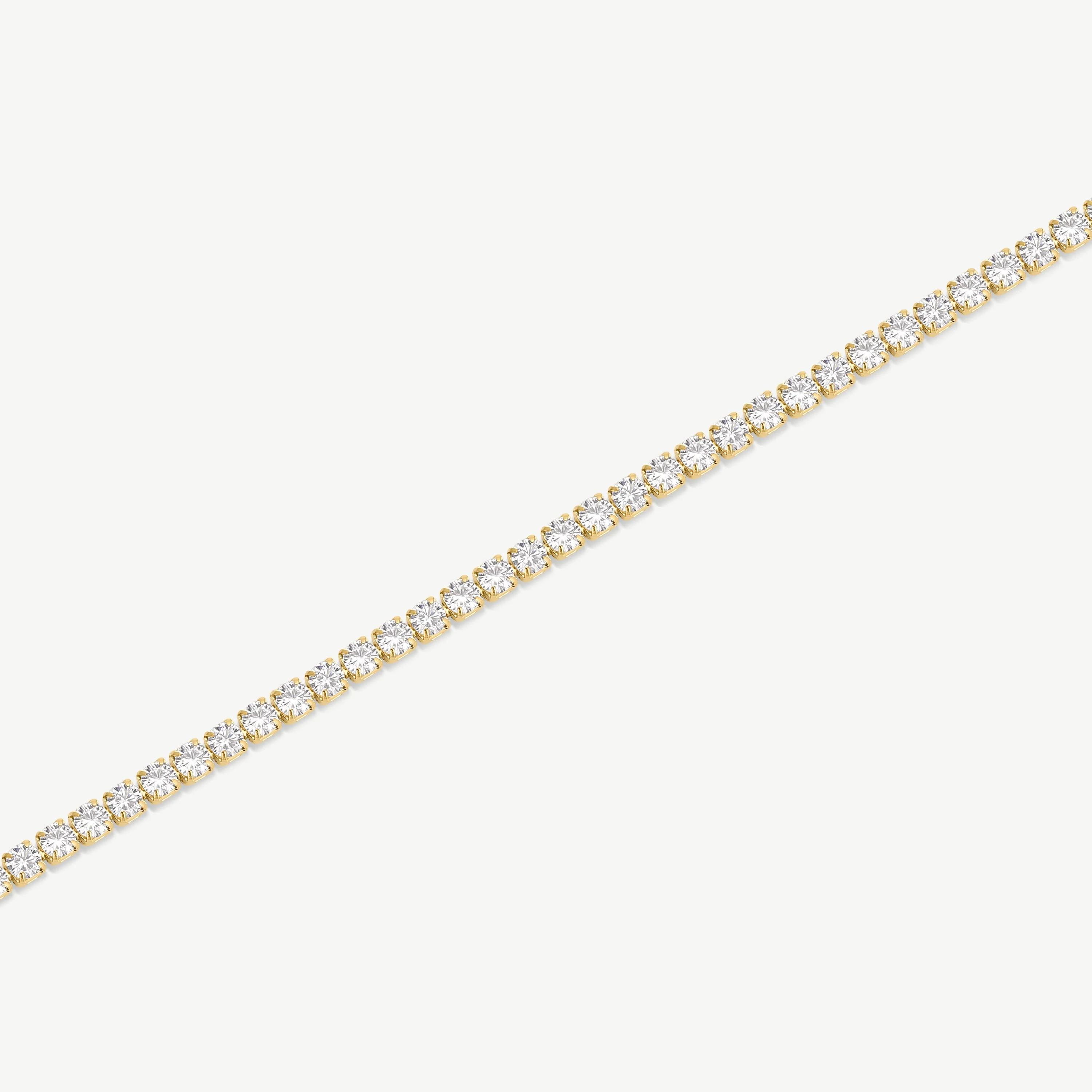 Gold Tennis Bracelet - Image 3