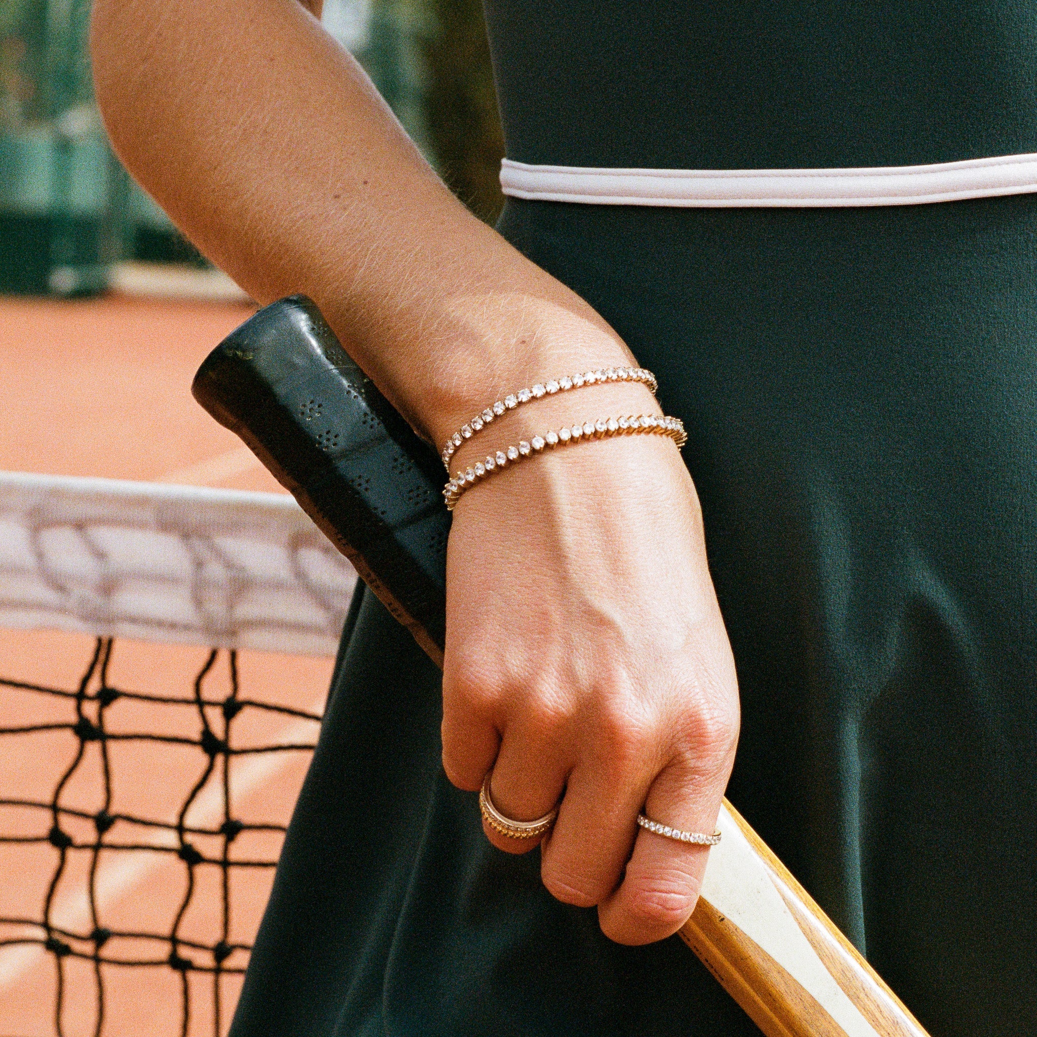 Gold Tennis Bracelet - Image 4