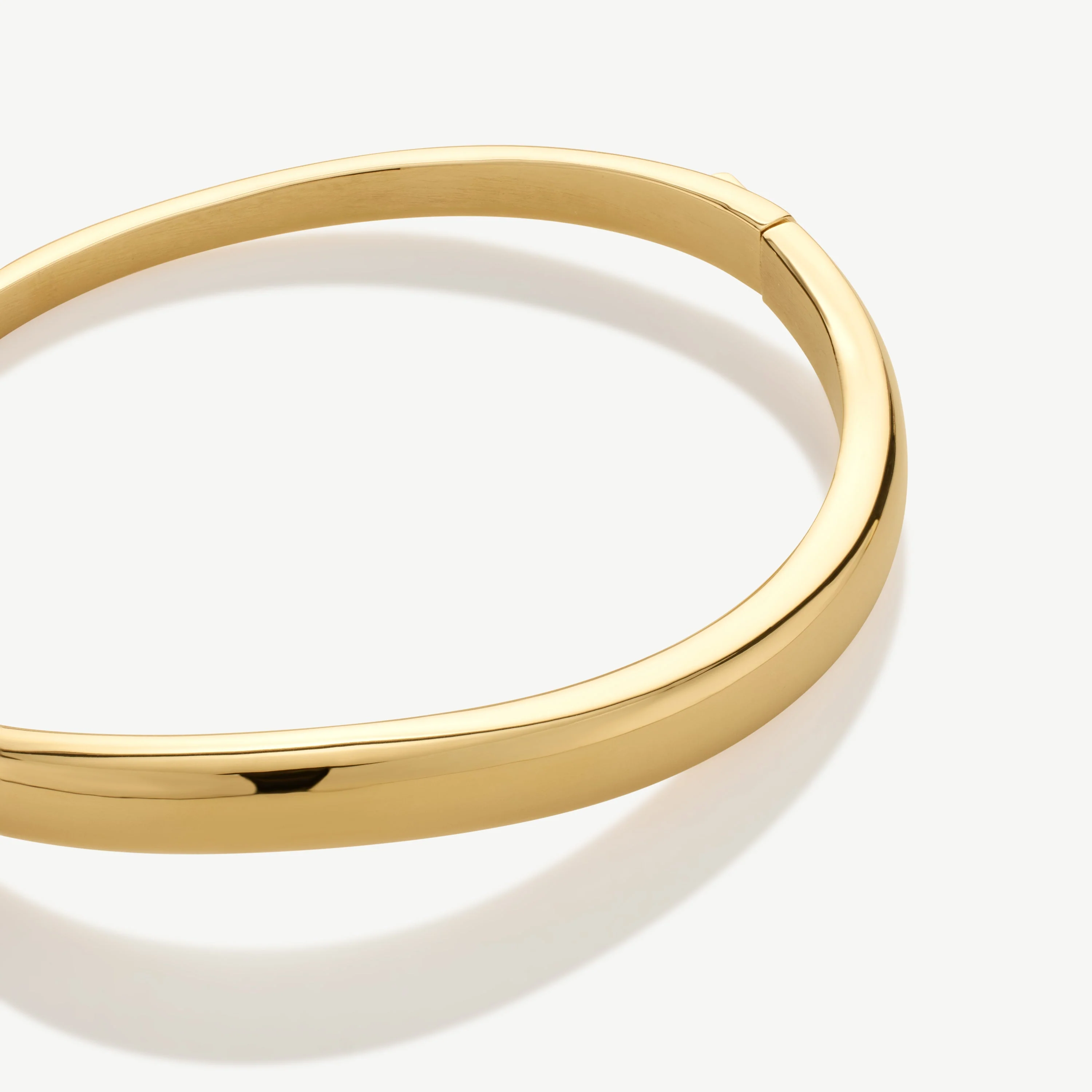 Gold Wave Bangle - Image 2