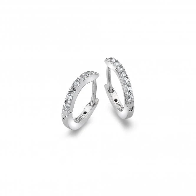 Silver Constant Loop Earrings