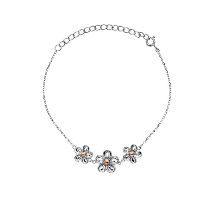 Silver Forget Me Not Bracelet - Image 2