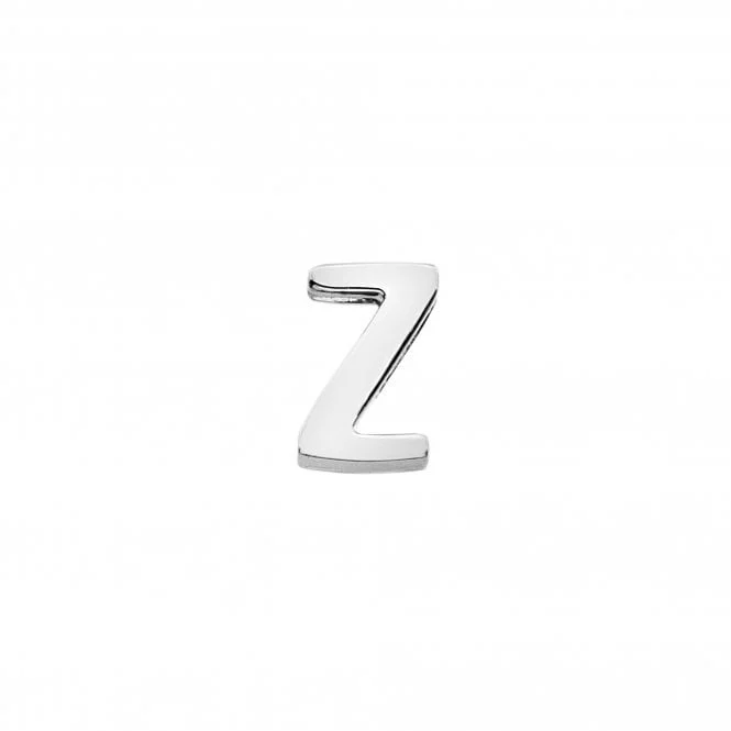 Silver Letter Z Icon Pendant - Image 2