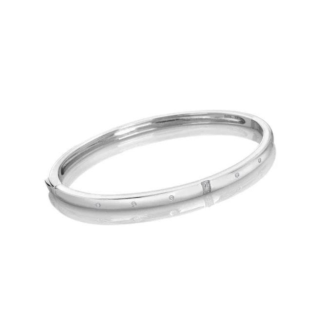 Silver Slim Much Loved Bangle - Image 2