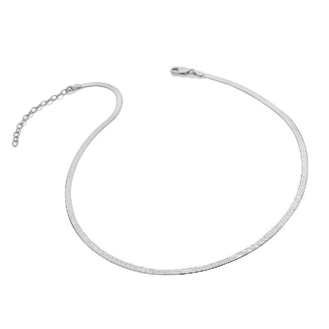 Silver Snake Chain, 45cm