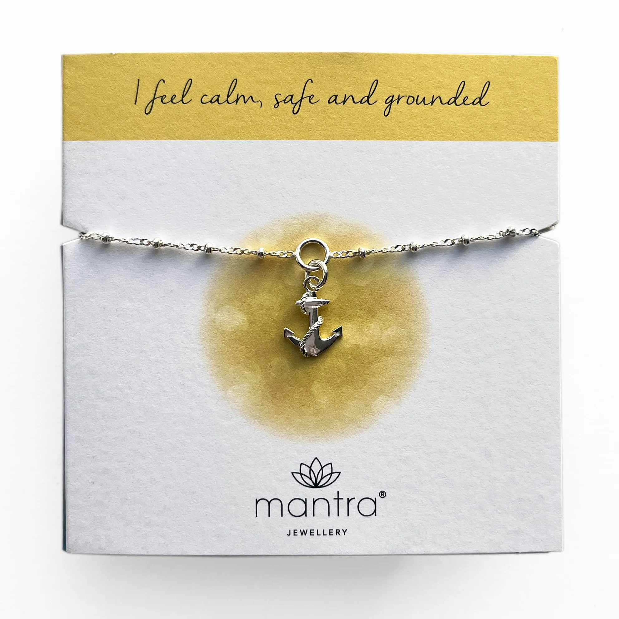 Anchor Charm Bracelet in Sterling Silver - Image 3