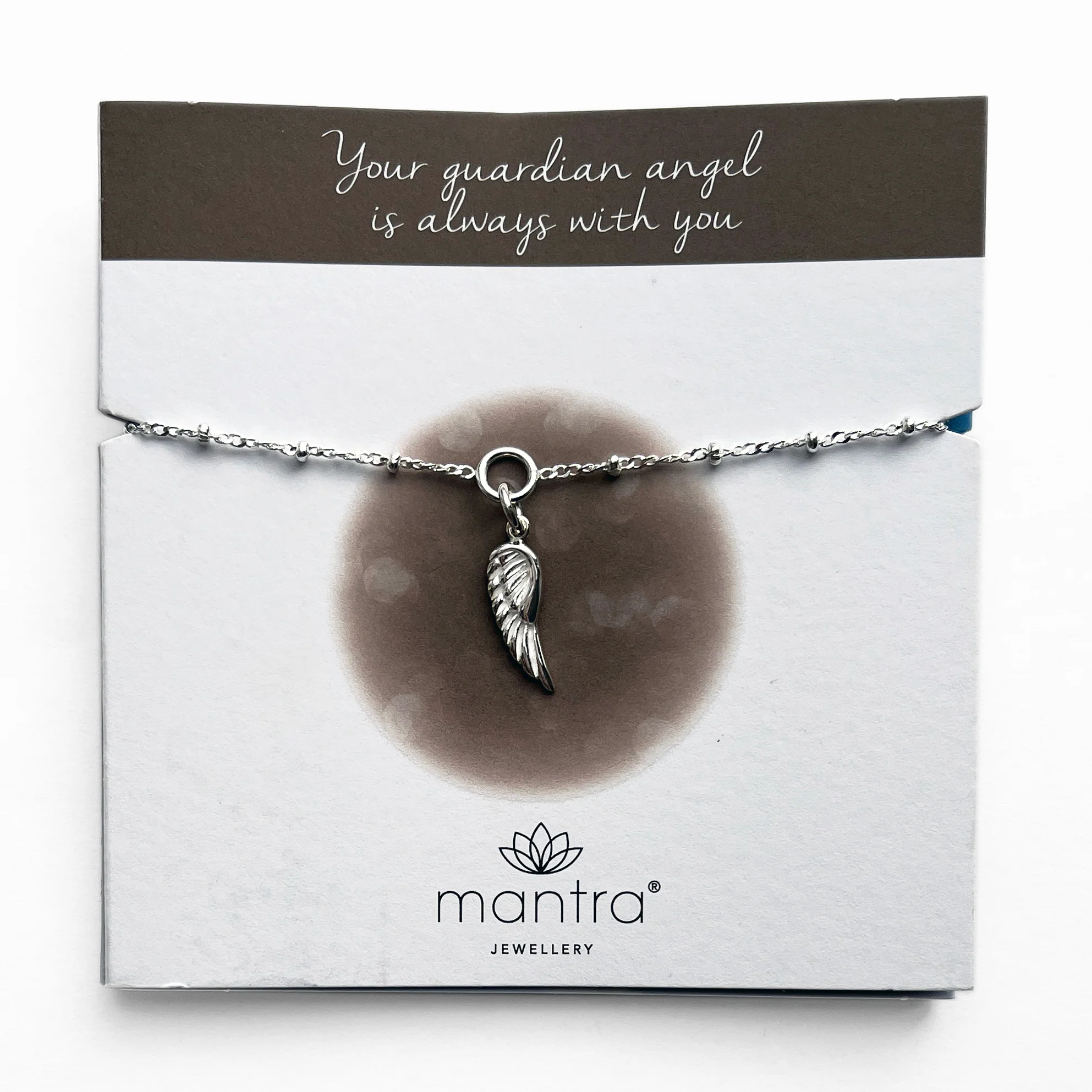 Angel Wing Charm Bracelet in Sterling Silver - Image 3