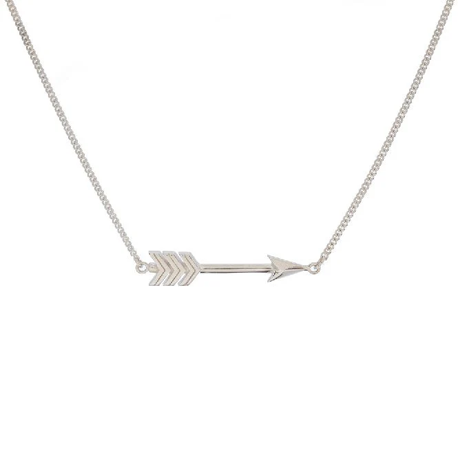 Arrow Necklace in Sterling Silver