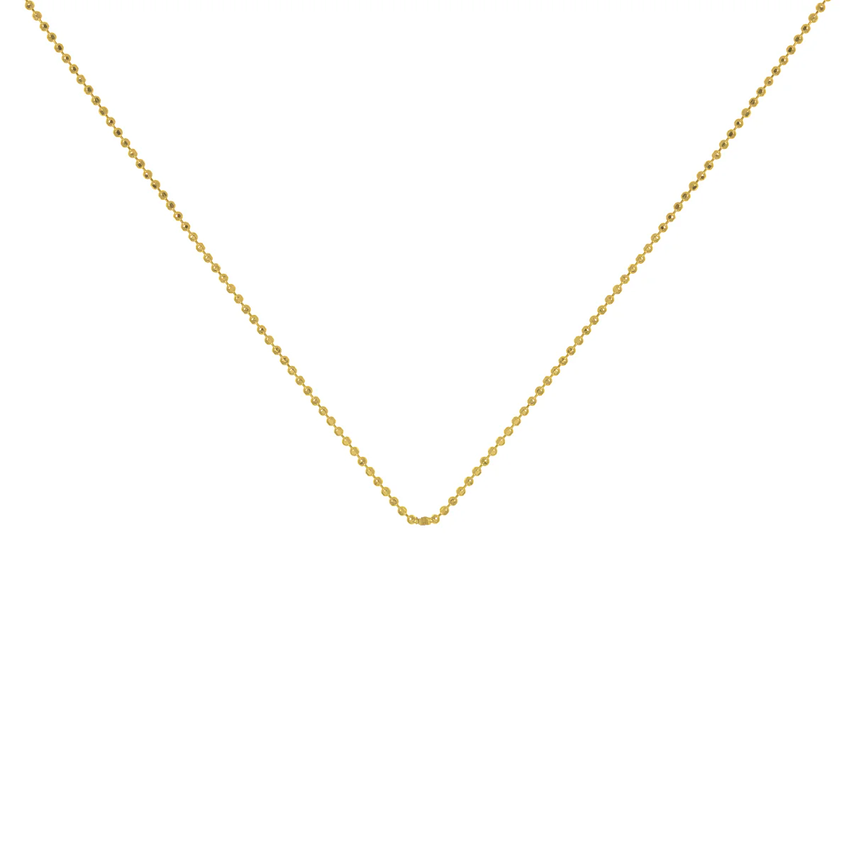 Ball Chain in Gold, 40-45cm