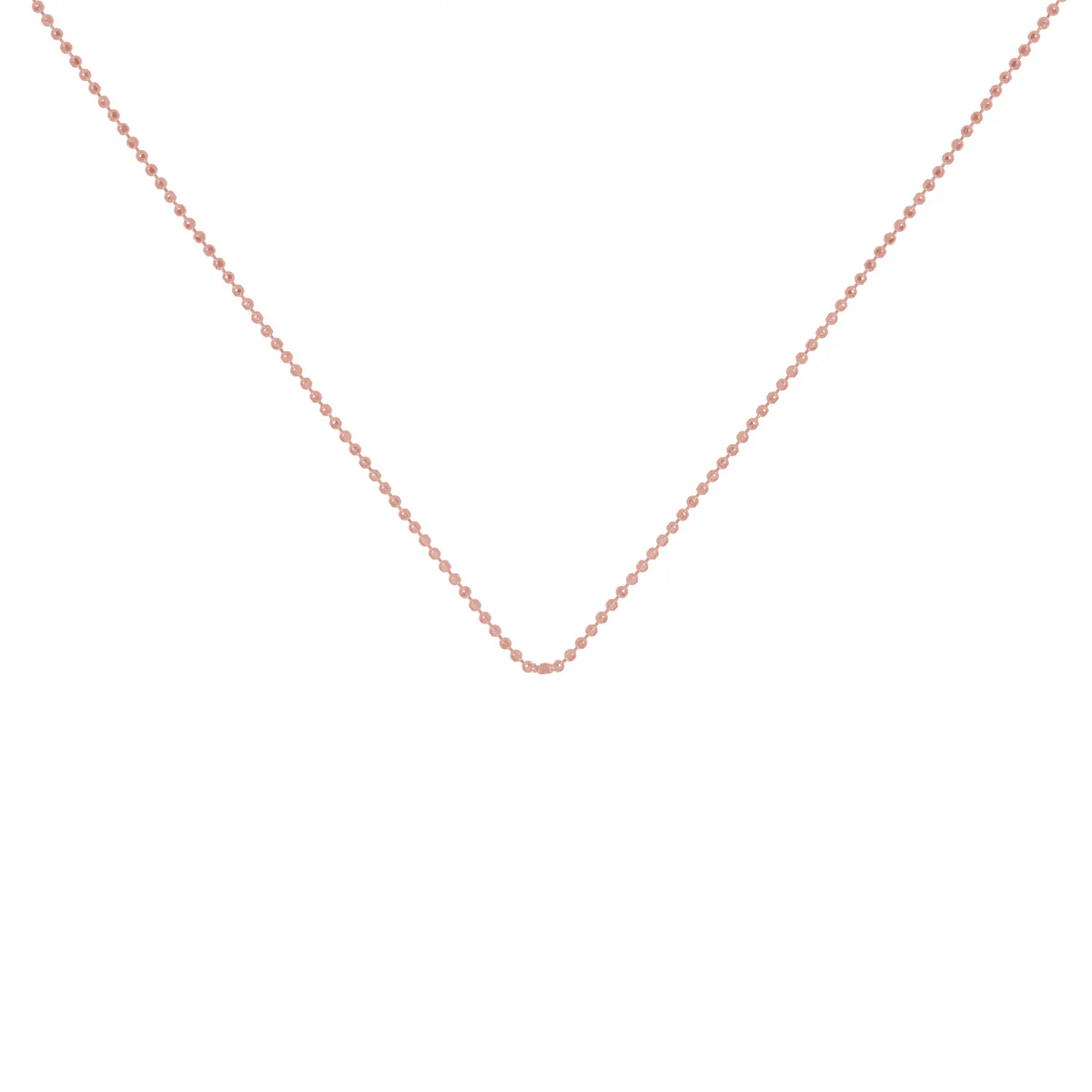 Ball Chain in Rose Gold, 40-45cm