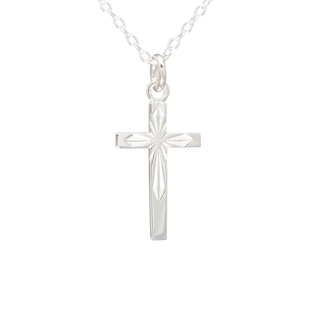 Cross Necklace in Sterling Silver