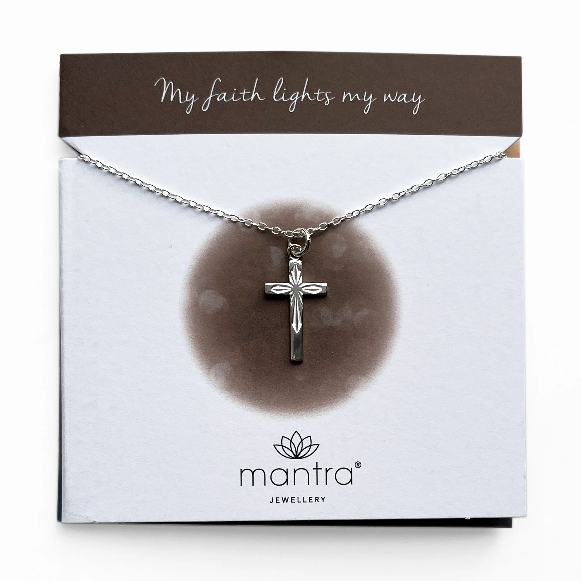Cross Necklace in Sterling Silver - Image 3
