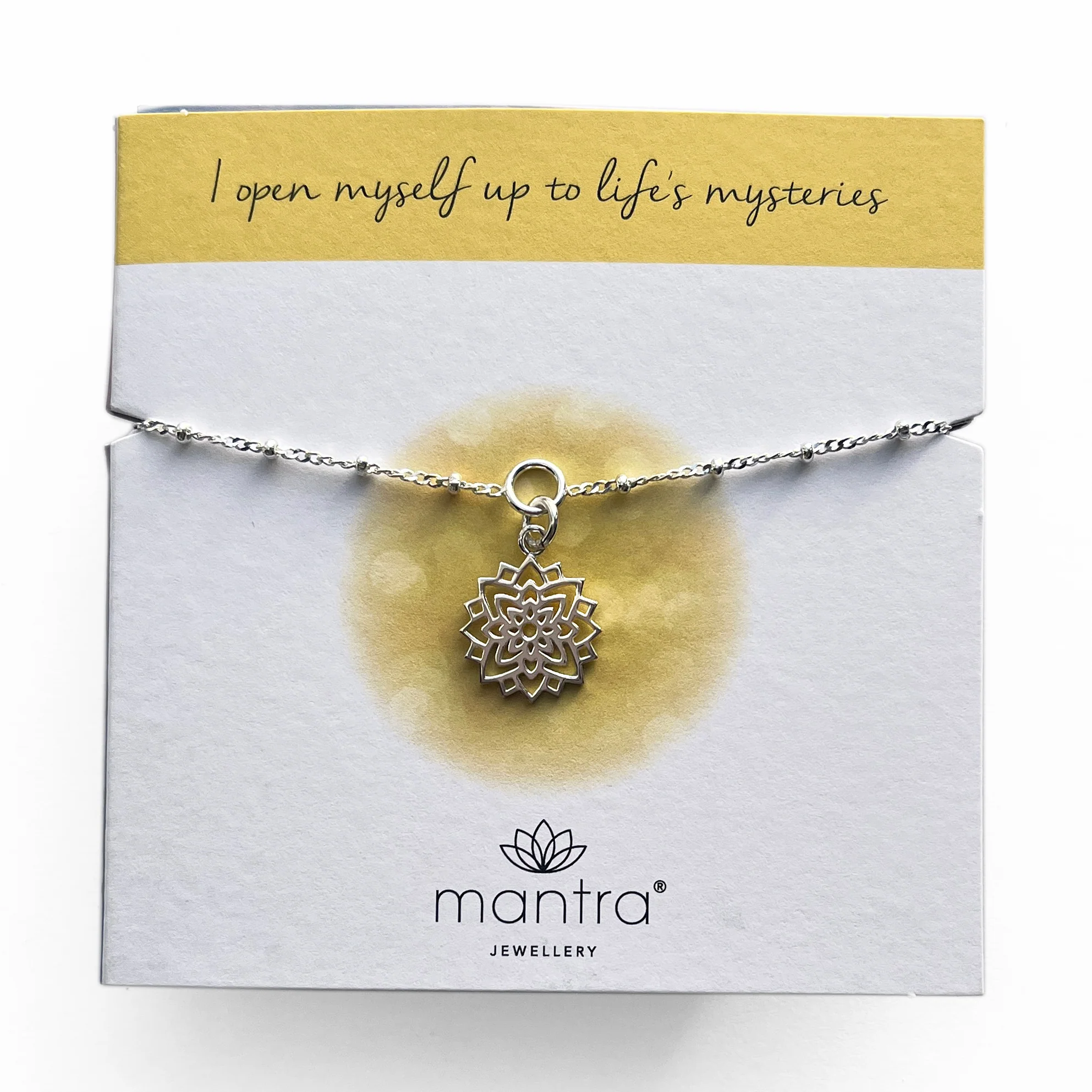 Crown Chakra Charm Bracelet in Sterling Silver - Image 3