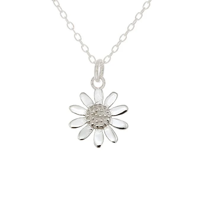 Daisy Necklace in Sterling Silver