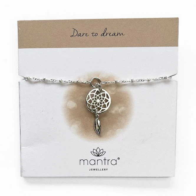 Dreamcatcher Charm Bracelet in Sterling Silver - Image 3