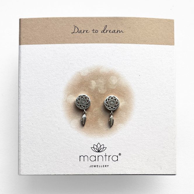 Dreamcatcher Earrings in Sterling Silver - Image 3