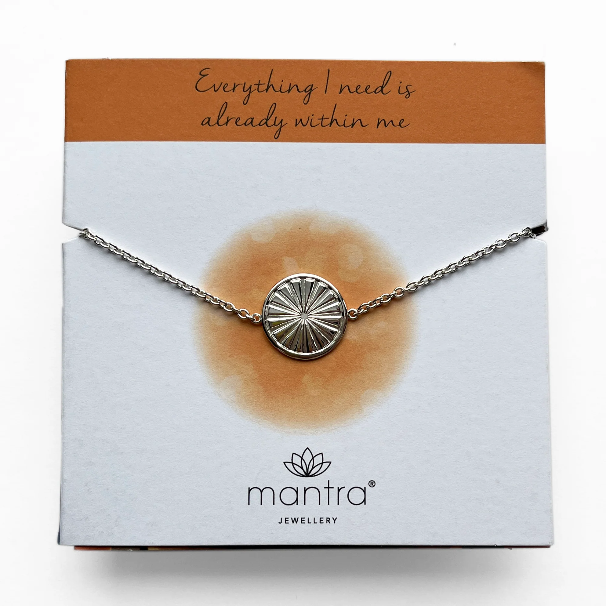 Everything I Need Disc Bracelet in Sterling Silver - Image 3