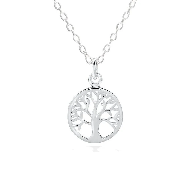 Family Tree Necklace in Sterling Silver