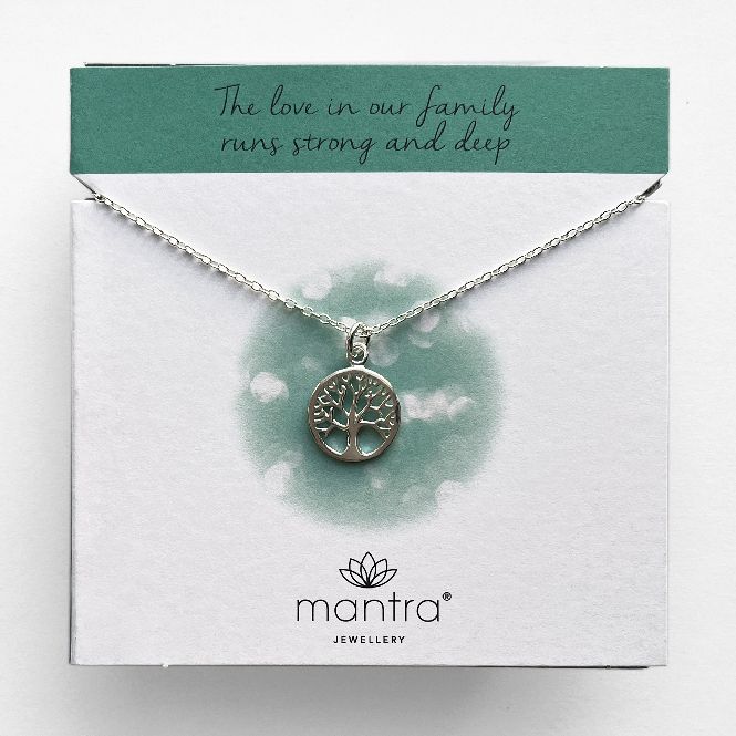 Family Tree Necklace in Sterling Silver - Image 3