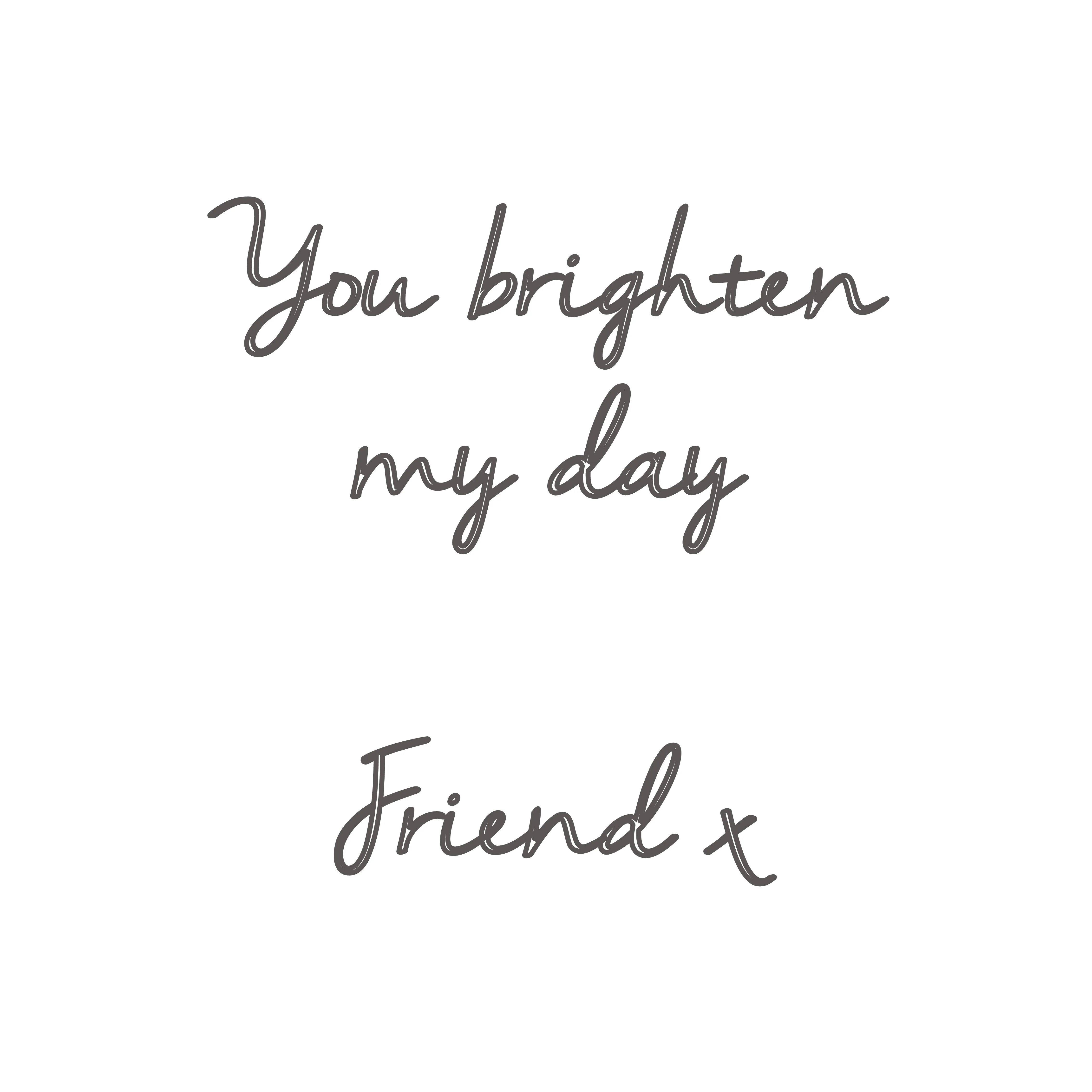 Friendship Sunshine Necklace in Sterling Silver - Image 2