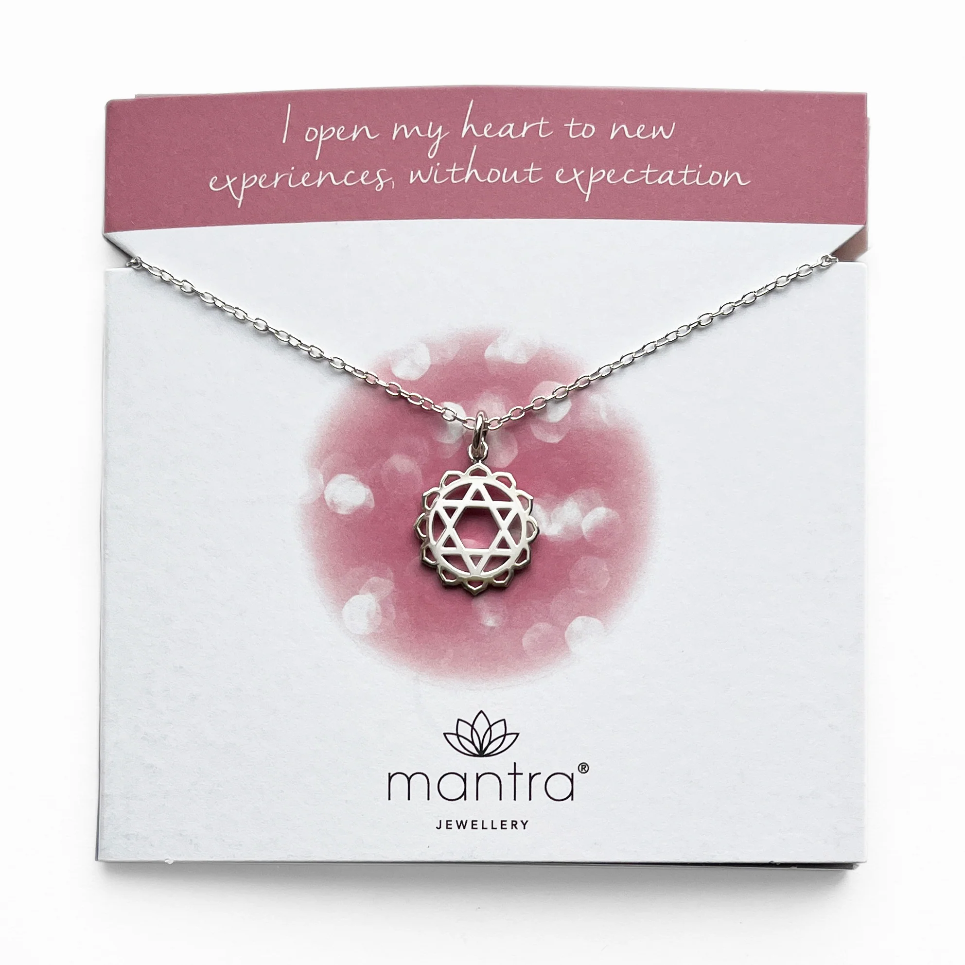 Heart Chakra Necklace in Sterling Silver - Image 3