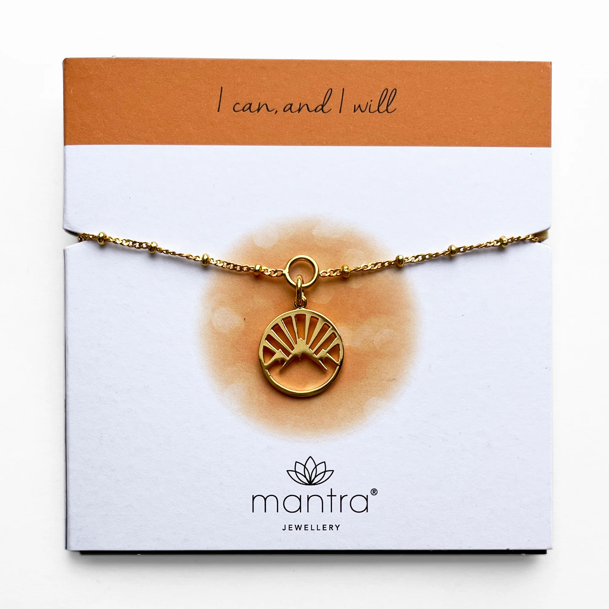 Mountain Charm Bracelet in Gold - Image 3