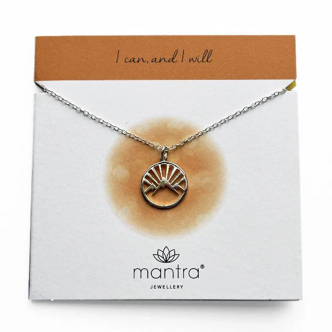 Mountain Necklace in Sterling Silver - Image 3