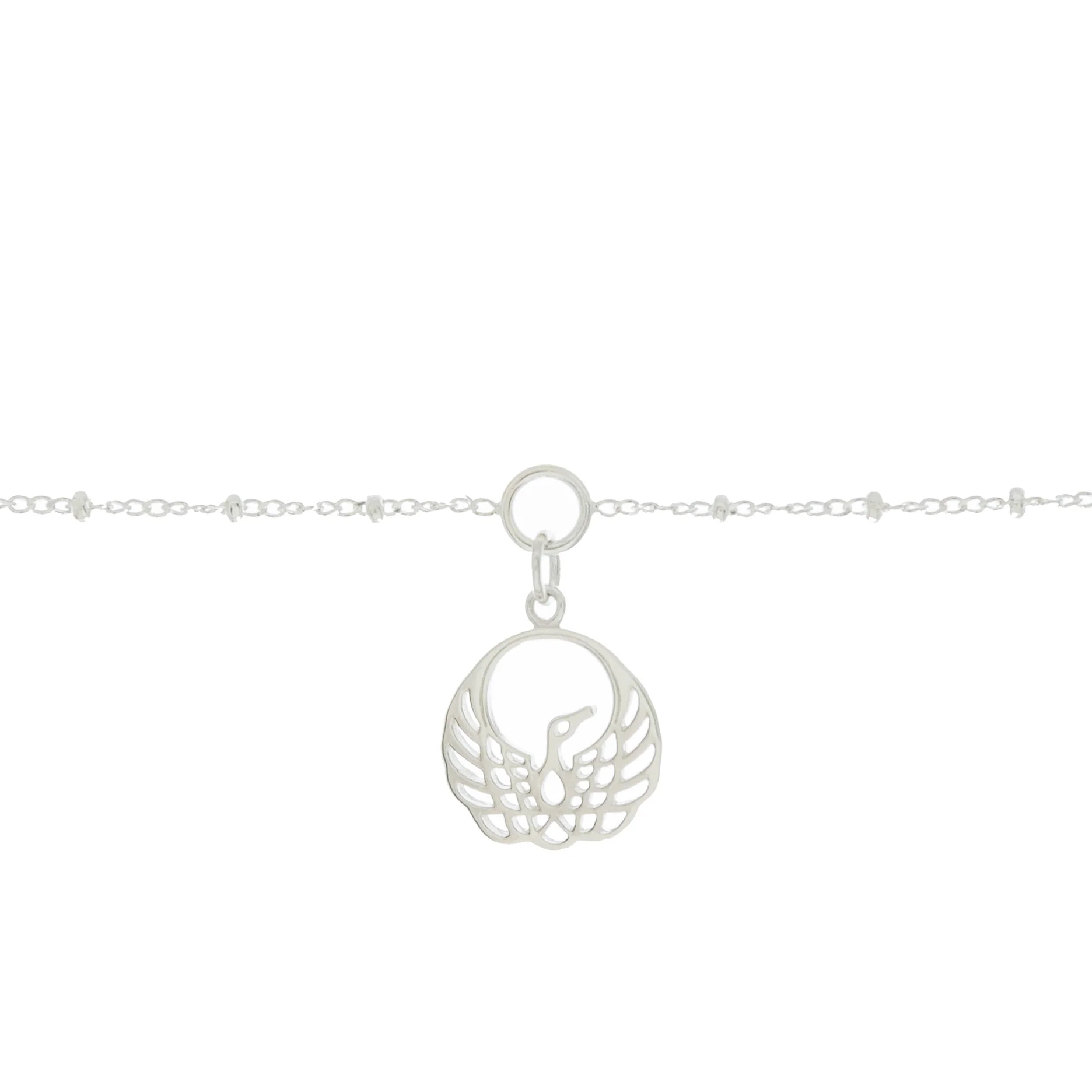 Phoenix Charm Bracelet in Sterling Silver