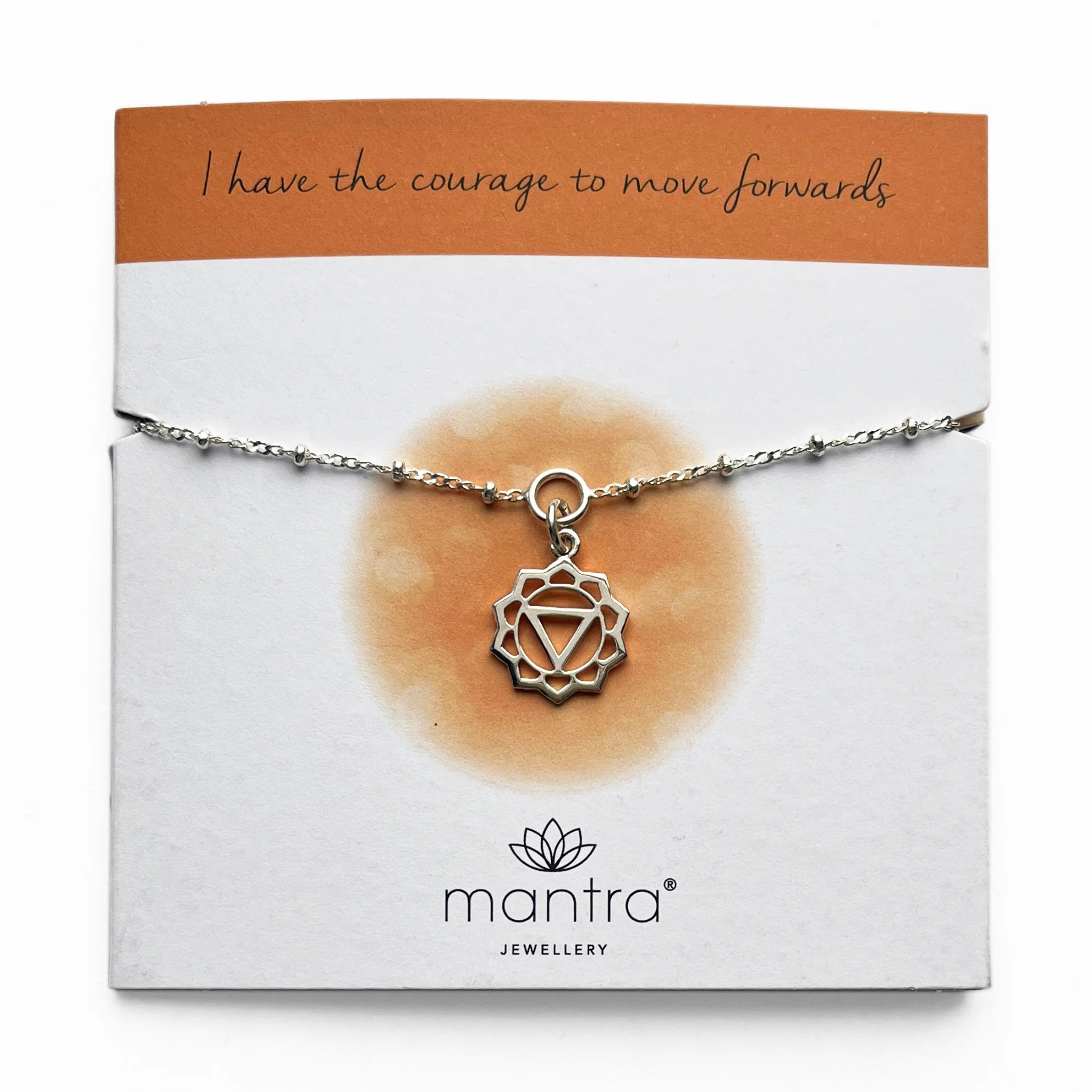 Solar Plexus Chakra Charm Bracelet in Sterling Silver - Image 3