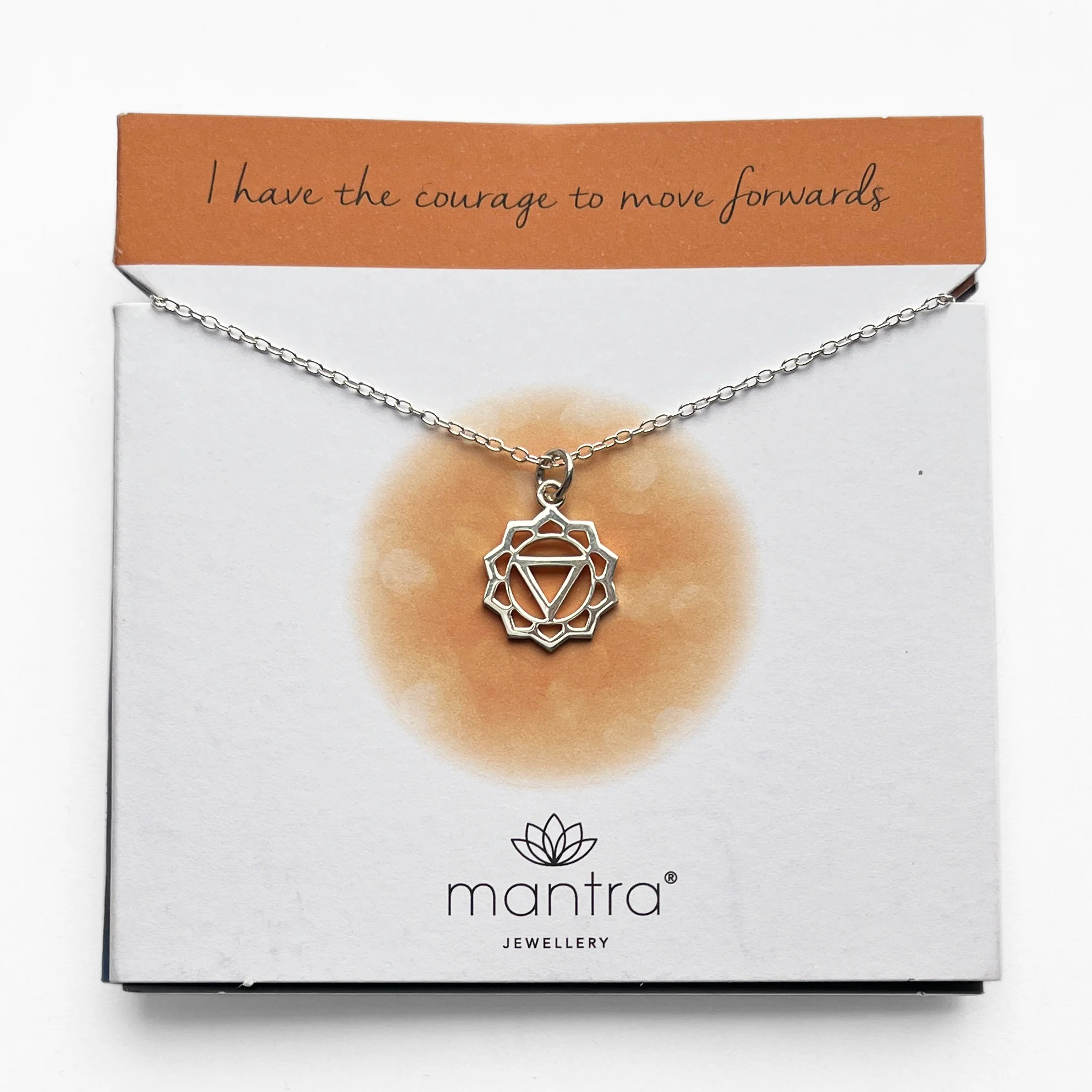 Solar Plexus Chakra Necklace in Sterling Silver - Image 3