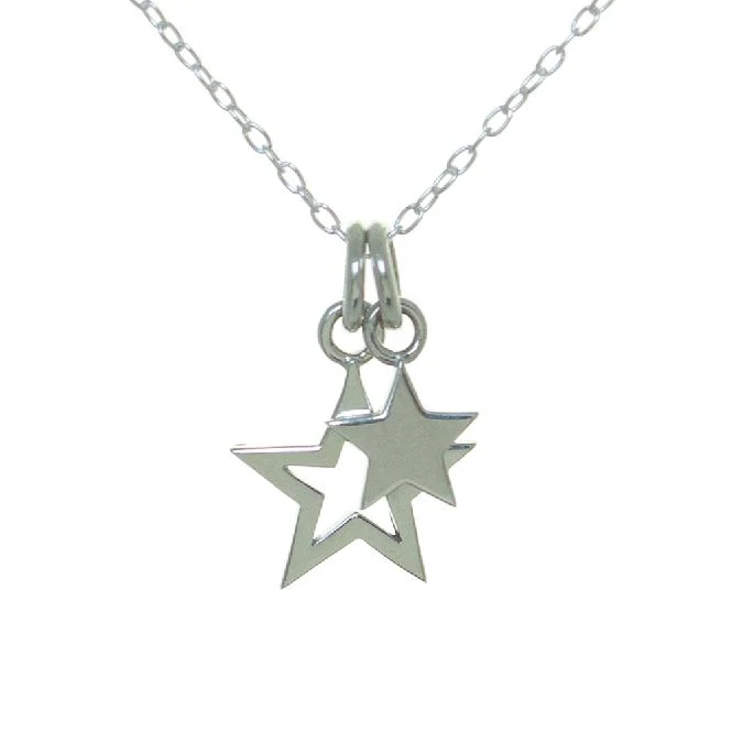 Stars Necklace in Sterling Silver