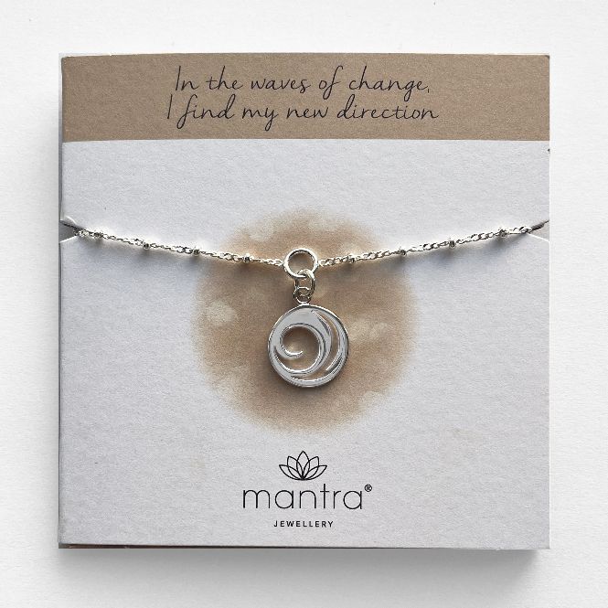 Wave Charm Bracelet in Sterling Silver - Image 3