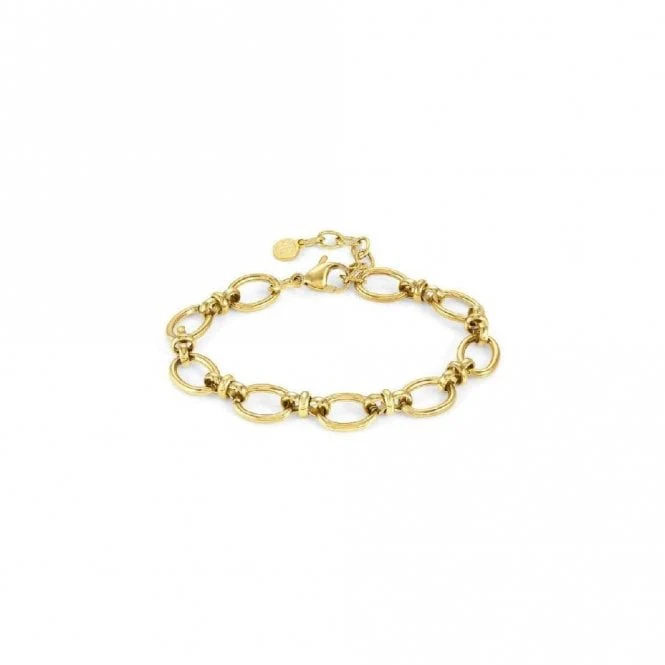 Affinity Gold Steel Link Bracelet
