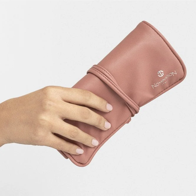 Blush Pink Jewellery Roll - Image 3