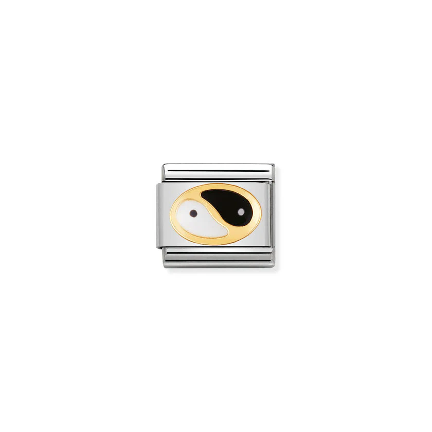 Classic Gold and Enamel Tao Faith & Religion Charms