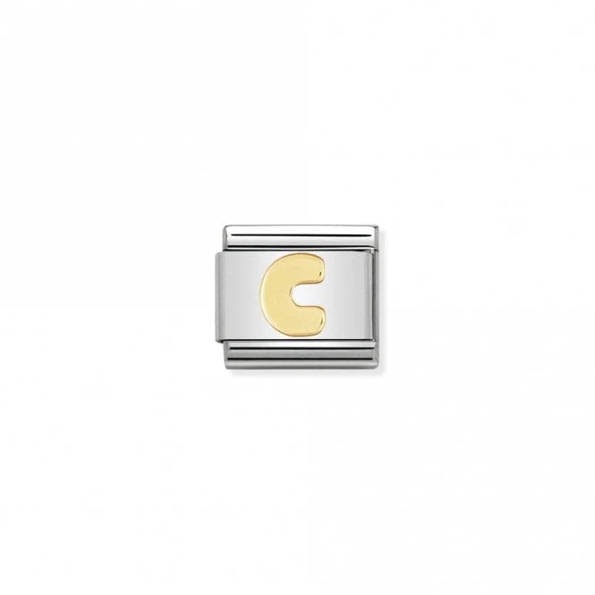 Classic Gold C Letter Charms
