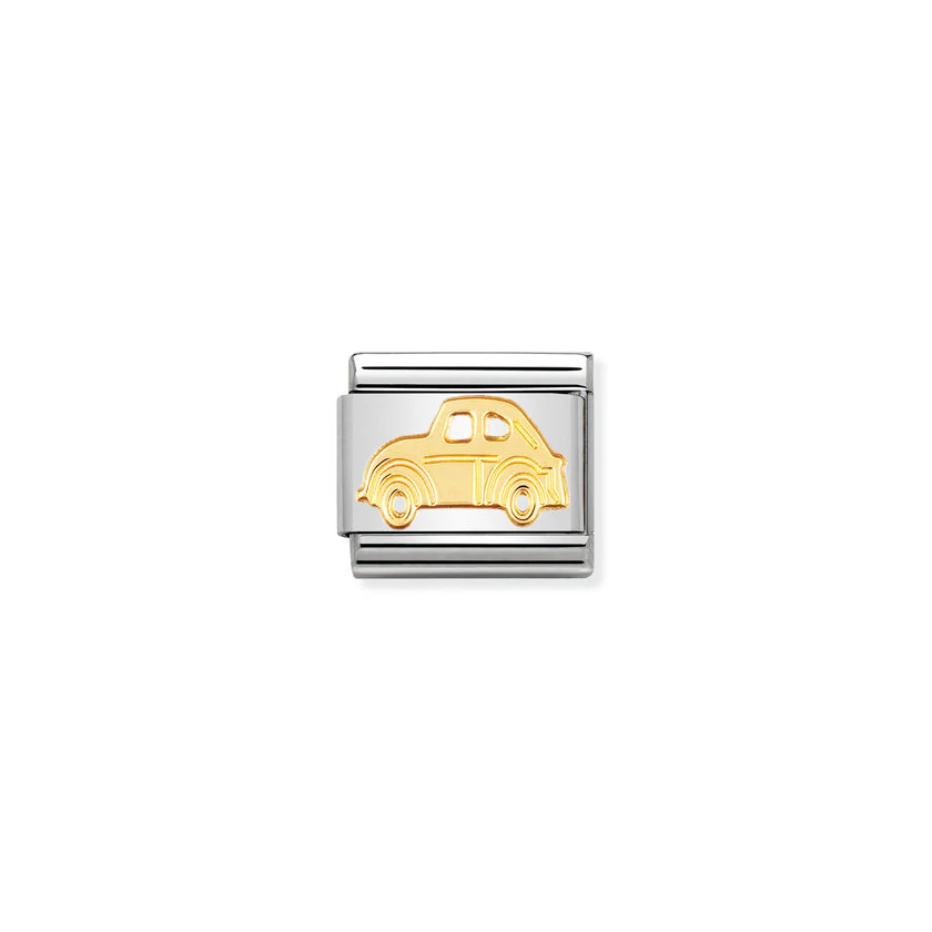 Classic Gold Car Sports & Hobbies Charms