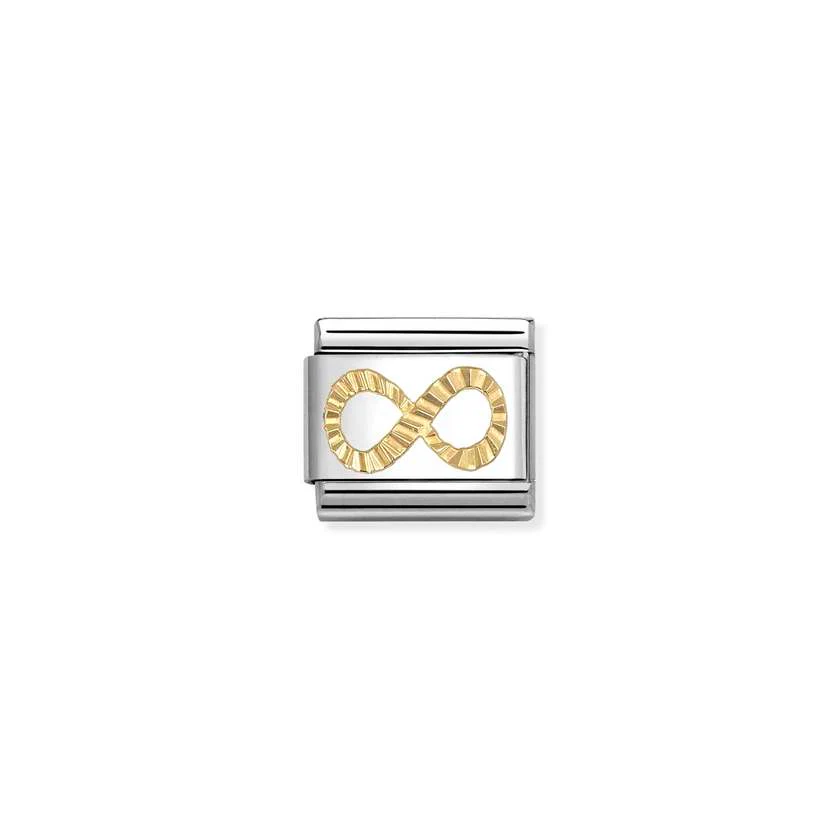 Classic Gold Diamond Infinity Love & Hearts Charms