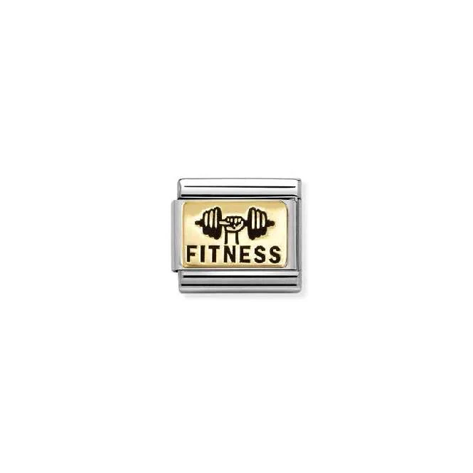 Classic Gold Fitness Sports & Hobbies Charms