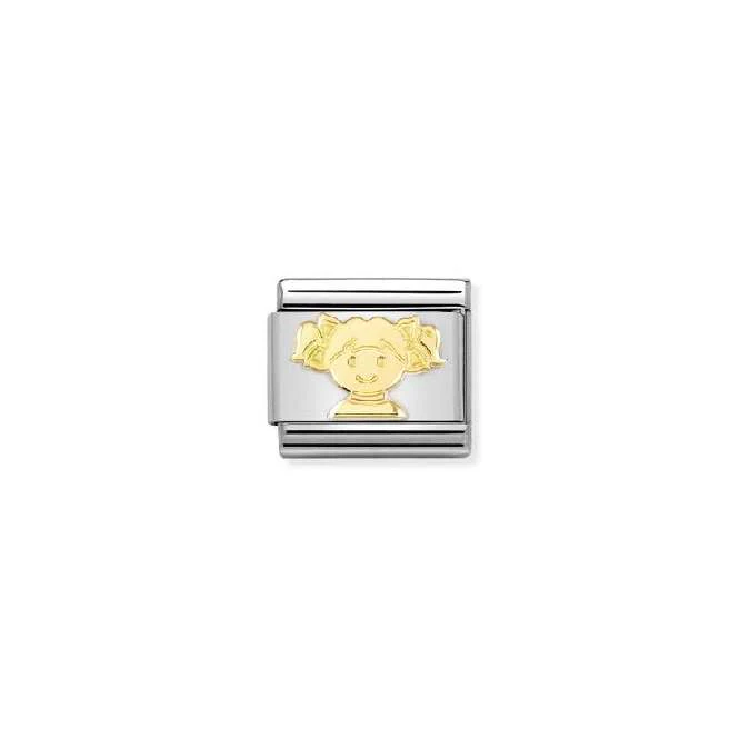 Classic Gold Girl Friends & Family Charms