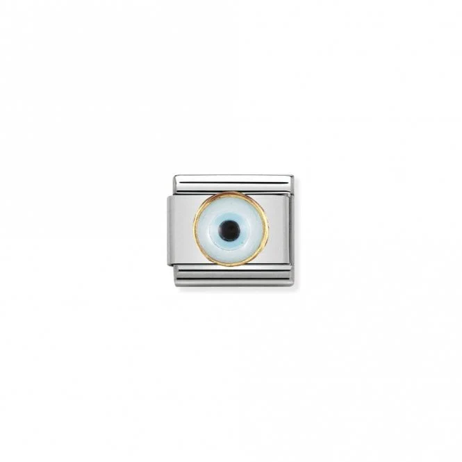 Classic Gold Greek Eye Stone Sparkly Charms