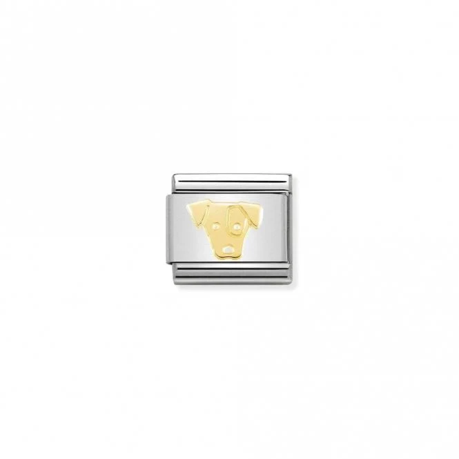 Classic Gold Jack Russell Animal Charms
