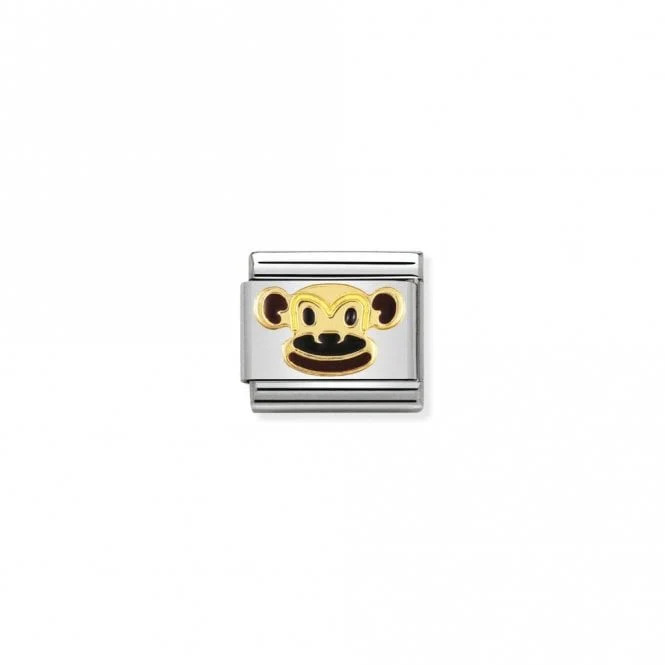Classic Gold Monkey Animal Charms